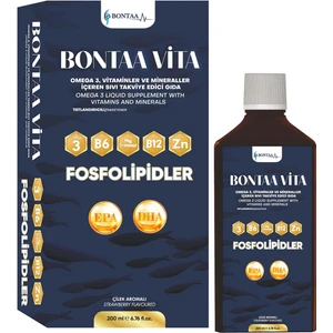 Vita Fosfolipidler Omega Multivitamin Sıvı 200ml