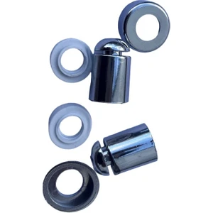 Üçel Plastik Taharet Çubuğu Ucu Krom Tip 2 Adet