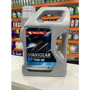 Petrol Ofisi Maxigear 75W-80 3litre Şanzıman Yağı (2025 Üretim)