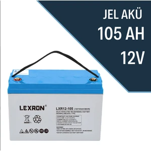 Cks Enerji Lexron 12V 100AH  Jel Akü Solar Güneş Deep Cycle (Yeni Üretim)