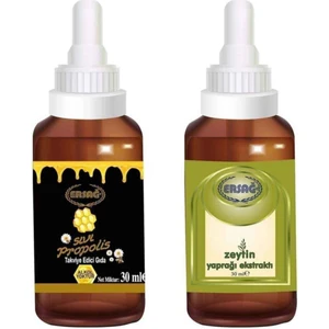 Sıvı Propolis Damla  Zeytin Yaprağı Ekstratı Damla