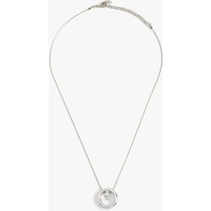 Geometrik Charm Detaylı Zincir Kolye