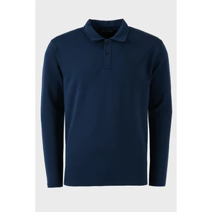Streç Pamuklu Regular Fit Düğmeli Polo Yaka Sweat Erkek Sweat 5905727