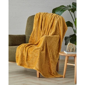 English Home Cozy Oasis Supersoft Tv Battaniye 120X160 cm Sarı