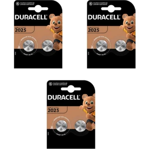 Düğme Pil 2025 2'li 3 Volt -3 Paket
