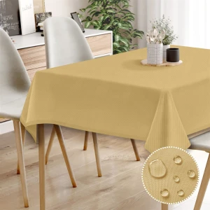 Canvas Sıvı Geçirmez Leke Tutmaz Masa Örtüsü