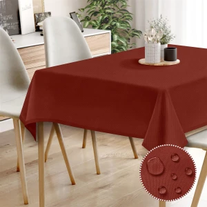 Canvas Sıvı Geçirmez Leke Tutmaz Masa Örtüsü