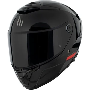 mt Thunder 4 Sv Solid A1 Gloss Black Şeffaf Vizörlü Kask