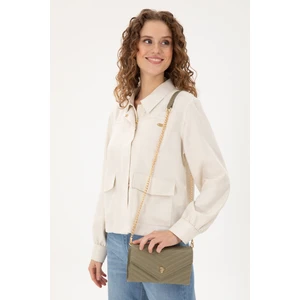 U.S. Polo Assn. Kadın Haki Çanta 50300328-VR027