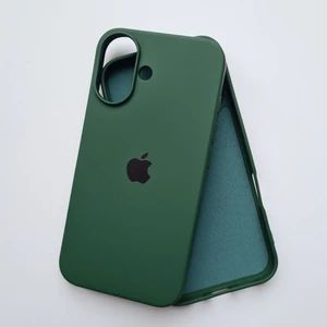 Pirok Store Apple iPhone 16 Uyumlu Lansman Içi Kadife Esnek Silikon Kılıf