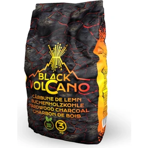 Black Volcano Dumansız Kokusuz Ithal Odun Kömürü Mangal Şömine ve Soba 3 kg