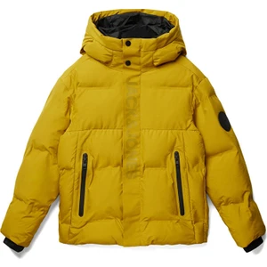 Jack & Jones Jack Jones Jcoalpha Puffer Jnr Çocuk Günlük Mont 12262162-GOLDEN-PALM Sarı