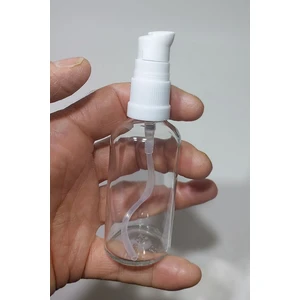 Zylan Ambalaj 50 cc Boş Cam Krem ve Losyon Şişesi [50 CC=50ML x 12 Adet]