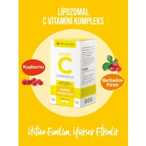 Dr.Gülzari C Lipozomal Kompleks 30 Çiğneme Tableti