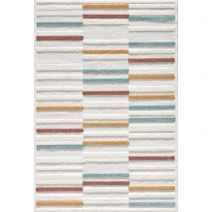 Mariesse Home Elit Bukleli Multi Renkler Yumuşak Koridor Kesme Yolluk Dokuma Makine Halısı