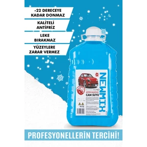 5lt Antifirizli-Şampuanlı Cam Suyu -22°c