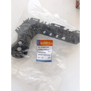 Sabay Otomotiv COROLLA ÖN SOL(ŞOFÖR) TAMPON BRAKET 2019-2020-2021-2022-2023-2024 UNİ-BRKT-033