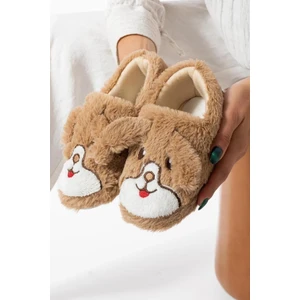Asko Kulakcıklı Kaydırmaz Kreş Ev Okul Ayakkabısı Unisex Çocuk Panduf