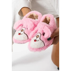 Asko Kulakcıklı Kaydırmaz Kreş Ev Okul Ayakkabısı Unisex Çocuk Panduf