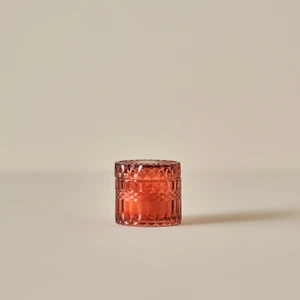 Bella Maison Julio Dekoratif Mum Bordo (9x9x8x7 Cm)
