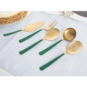 Roy King Venüs Sos Seti Mat Altın Yeşil 5 Parça Ytk 016