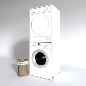 Kenzlife  çamaşır-kurutma makinesi dolabı zakhar byz 180x70x60 banyo