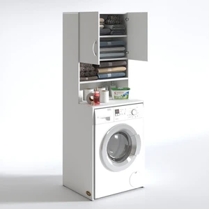 Kenz Life  çamaşır makinesi dolabı hayzum byz 180x066x55 banyo kiler