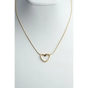 Satürn Silver Kuyumculuk Çelik Kalpli Düğüm Kolye