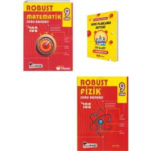 9. Sınıf Robust Matematik ve Fizik Soru Bankası + Planlama Defteri