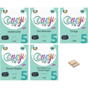Palme Yayıncılık 5. Sınıf Enerji Tüm Dersler 5li Set Soru Bankaları + Telefon Tutucu