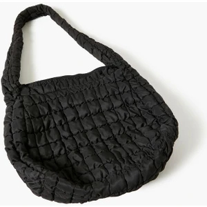 F21 Kapitone Puffer Tote Çanta