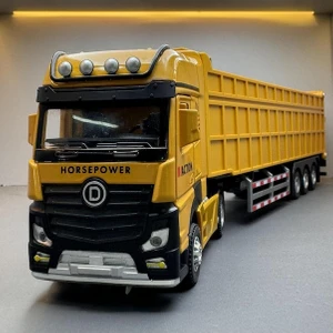 Mundo Venta Alaşım Araba Modeli 1:50 Dökümü Genişletilmiş Iş Makinesi Kamyon Tır (Yurt Dışından)