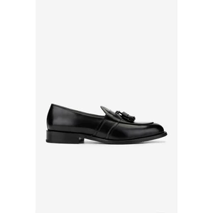 Erkek  Deri Loafer Ayakkabı 1016 023 Erk Ayk SK24-25 Sıyah Dante