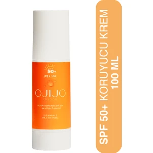 Ojijo London Spf50+ Güneş Koruyucu Krem 100 ml - Yüz ve Vücut Güneş Kremi