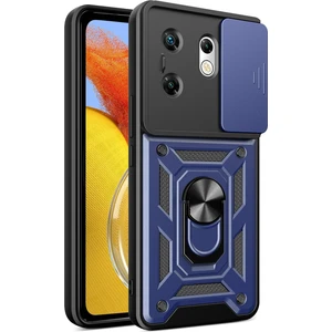 Infinix Zero 30 4g ile Uyumlu Kılıf Pars Lens Sürgülü Yüzüklü Standlı Korumalı Kılıf