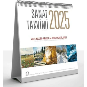 Sanat Takvimi 2025 Masa Takvimi