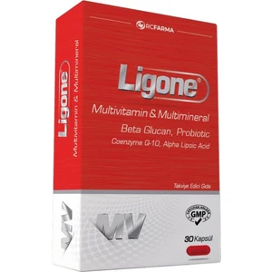 Ligone Multivitamin Multimineral Beta Glucan Probiotic 30 Kapsül
