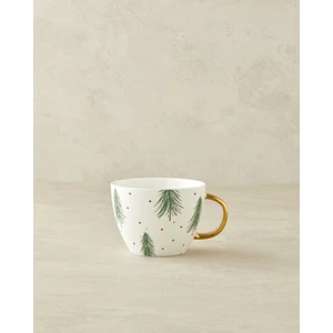 English Home Joyful Pine New Bone China Kupa 430 ml Kırmızı - Yeşil
