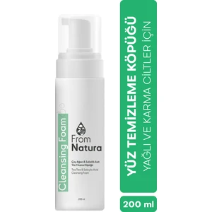 From Natura Çay Ağacı ve Salisilik Asit Yıkama Köpüğü 200 ml