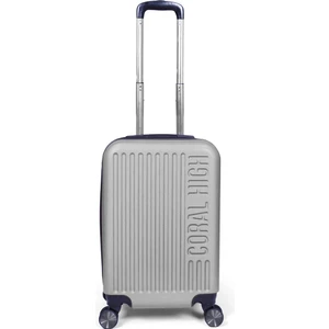 Coral High Abs Gümüş Küçük Boy Valiz 16431