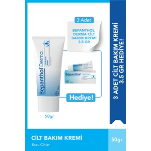 Derma Cilt Bakım Kremi 50 G + 3 Adet Cilt Bakım Kremi 3.5 G