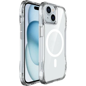 Apple iPhone 15 Uyumlu Kılıf Magsafe ve Airbag Özellikli Şeffaf Telefon Kılıfı Kapak
