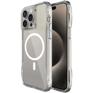 Apple iPhone 15 Pro Max Uyumlu Kılıf Magsafe ve Airbag Özellikli Şeffaf Telefon Kılıfı Kapak