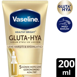 Gluta Hya Serum Etkili UV Losyon Leke Karşıtı ve Aydınlatıcı 200 ml