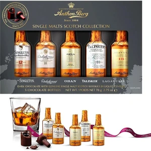 Anthon Berg 5 Single Malts Scotch Koleksiyonu Çikolata 78G