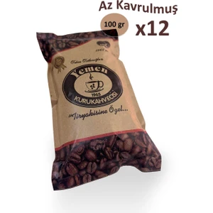 Az Kavrulmuş Türk Kahvesi 100 gr x 12 Adet -  - Yemen Kuru Kahvecisi