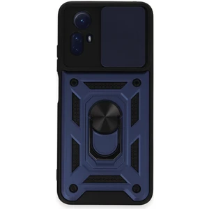 Xiaomi Redmi Note 12S ile Uyumlu Kılıf Pars Lens Sürgülü Yüzüklü Standlı Korumalı Kılıf