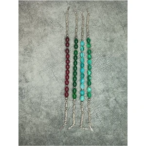 Mos Tespih 4 Adet Zaza Sallamalık Toz Kehribar Seti