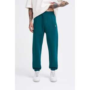 Erkek Relaxed Jogger Basic Eşofman Altı Oıl Green