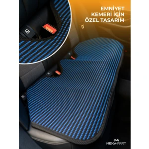 Meka Part Terletmez Koltuk Kilimi Tekli Oto Kilim Universal Kılıf 1 Parça Sadece Arka Koltuk Için